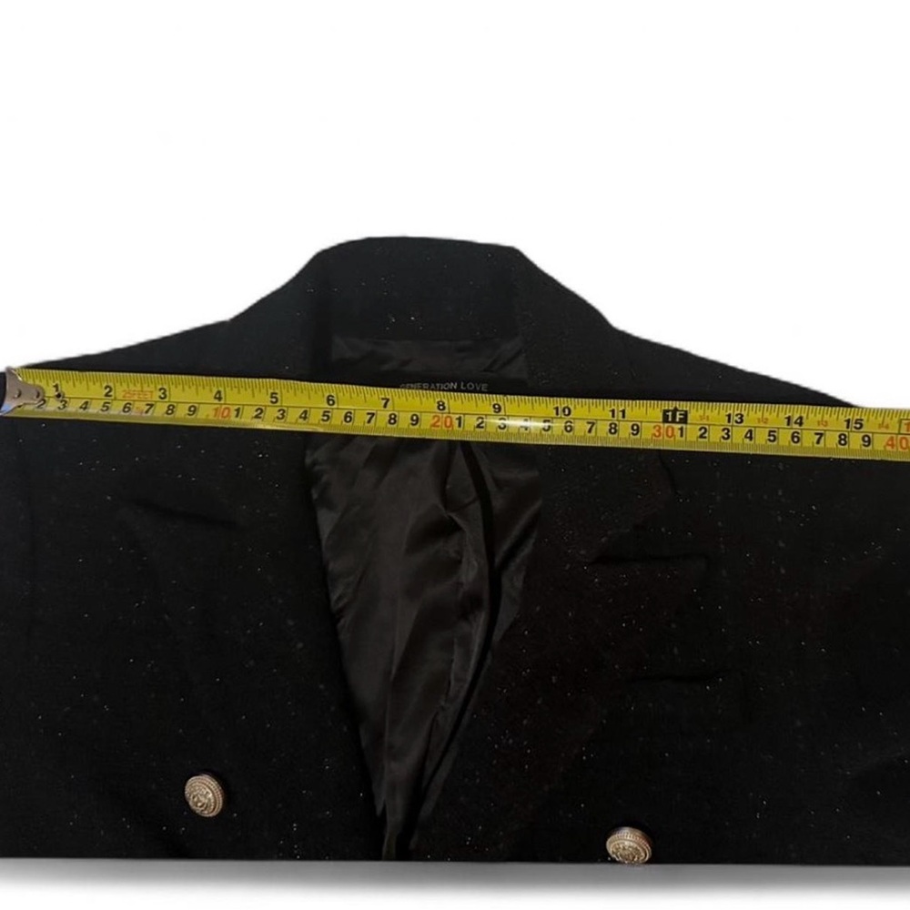 Generation Love- Black Tweed Blazer - Picture 6 of 8